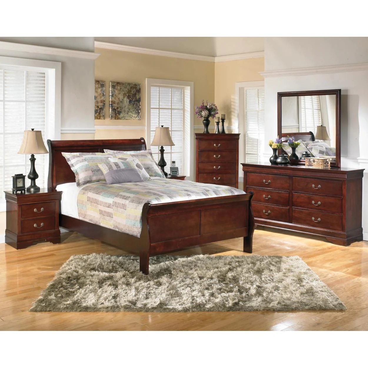Signature Design by Ashley Alisdair Full Sleigh Bed B376-55/B376-86 - Image 2