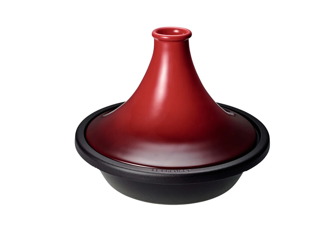 Tagine, Cerise Enameled Cast Iron