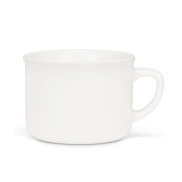 Cappuccino Cup, Matte White - Image 1