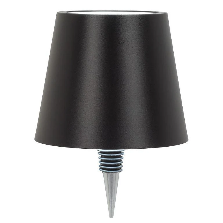 Classic Shade LED Light Bottle Stopper - Black - Image 1