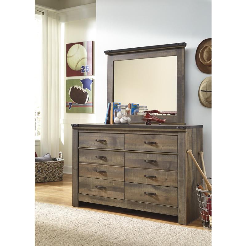 Signature Design by Ashley Trinell B446-26 Bedroom Mirror - Image 3