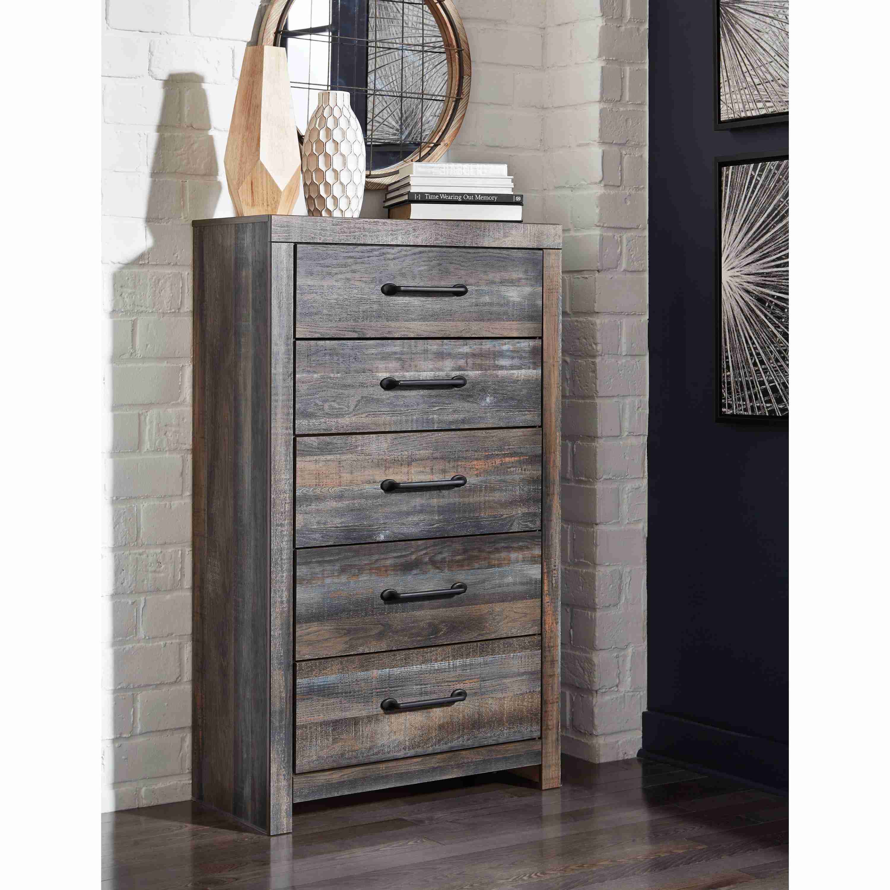 Signature Design by Ashley Drystan B211 6 pc Full Panel Bedroom Set - Image 3