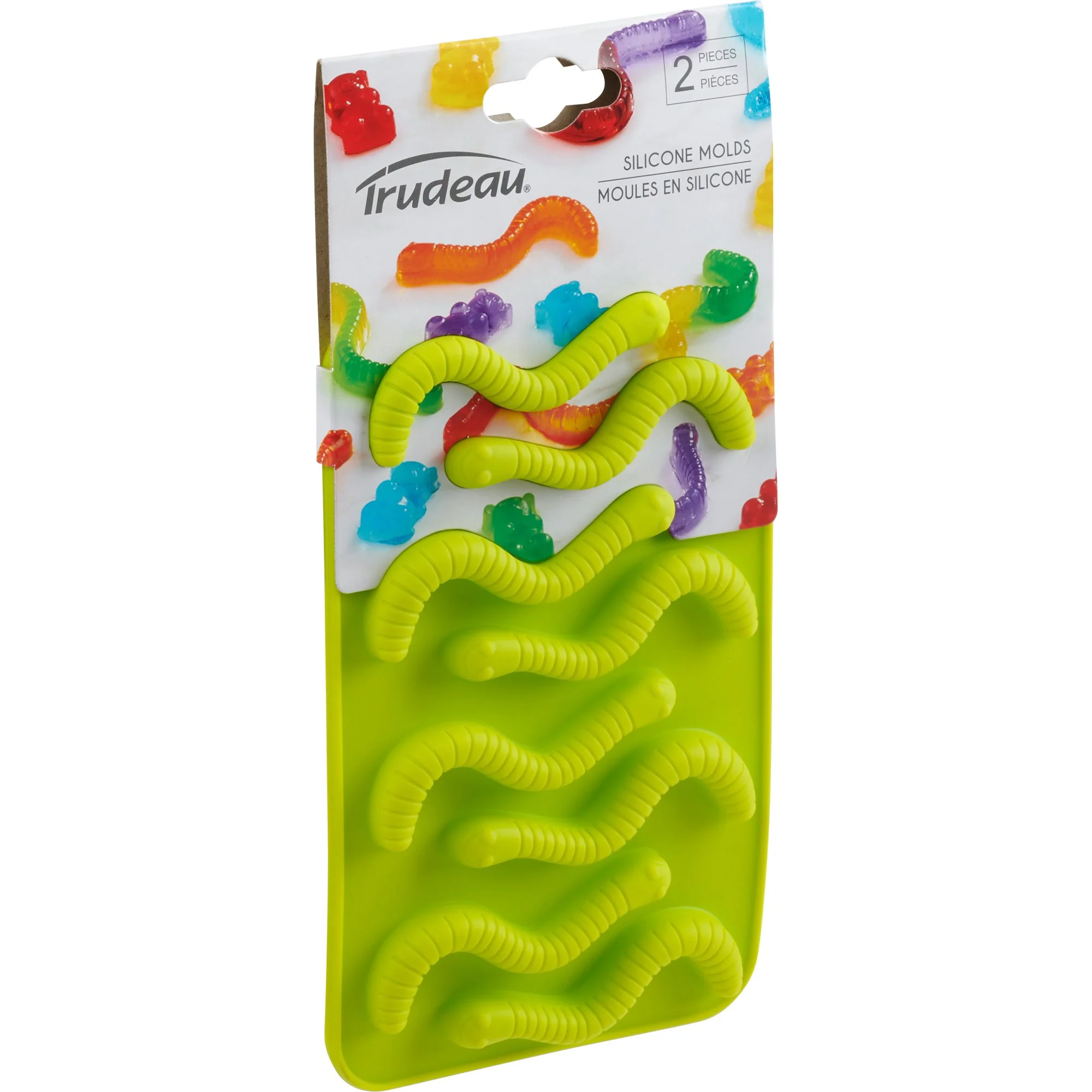 Silicone Chocolate Molds, Gummy Worms - Image 1