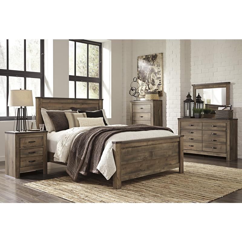 Signature Design by Ashley Trinell B446-57 Queen Panel Headboard - Image 2