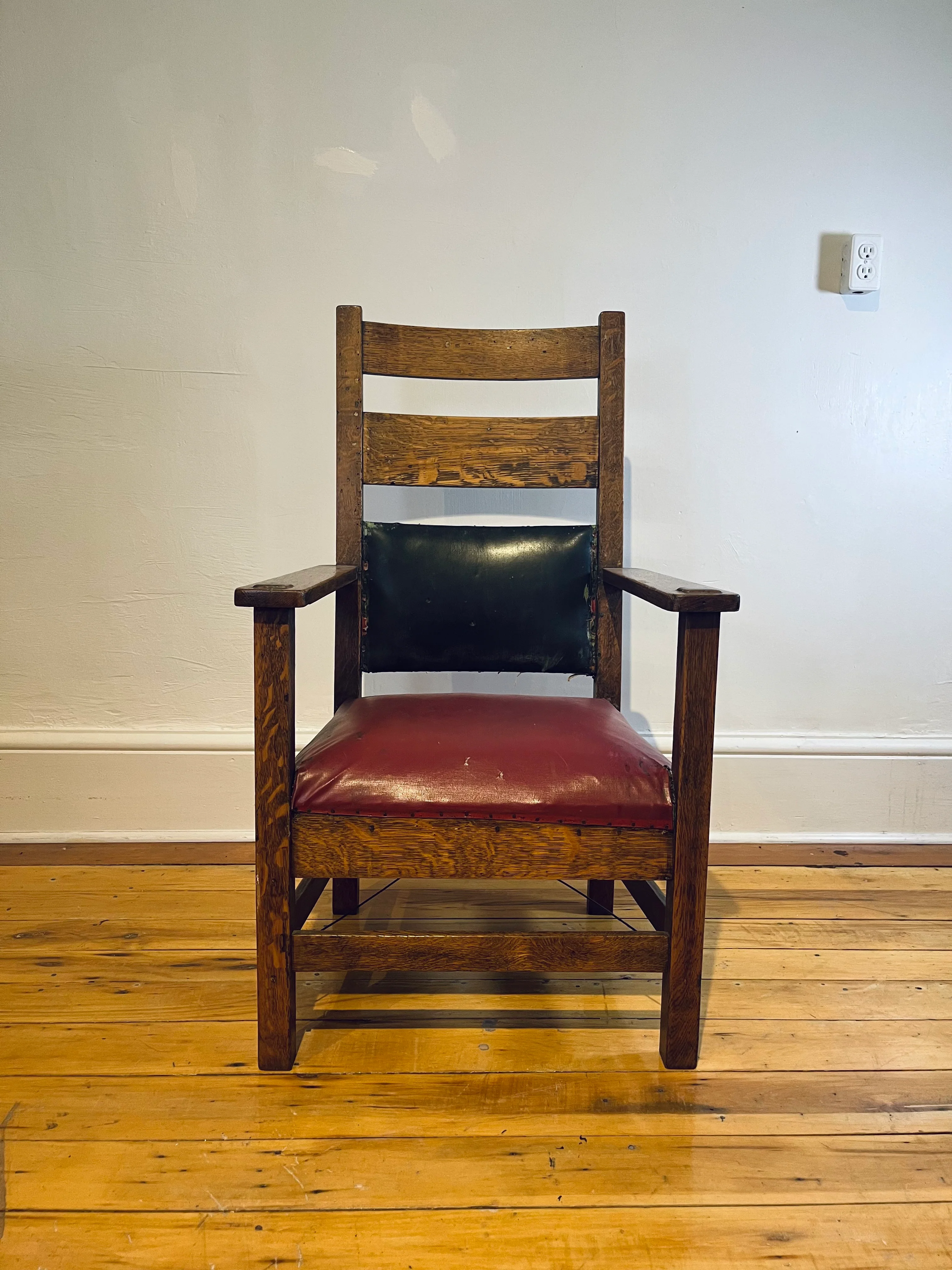 Vintage Mission Chair - Image 1