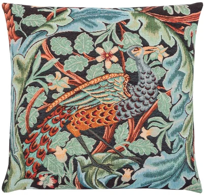 Morris Acanthus & Peacock Pillow-724