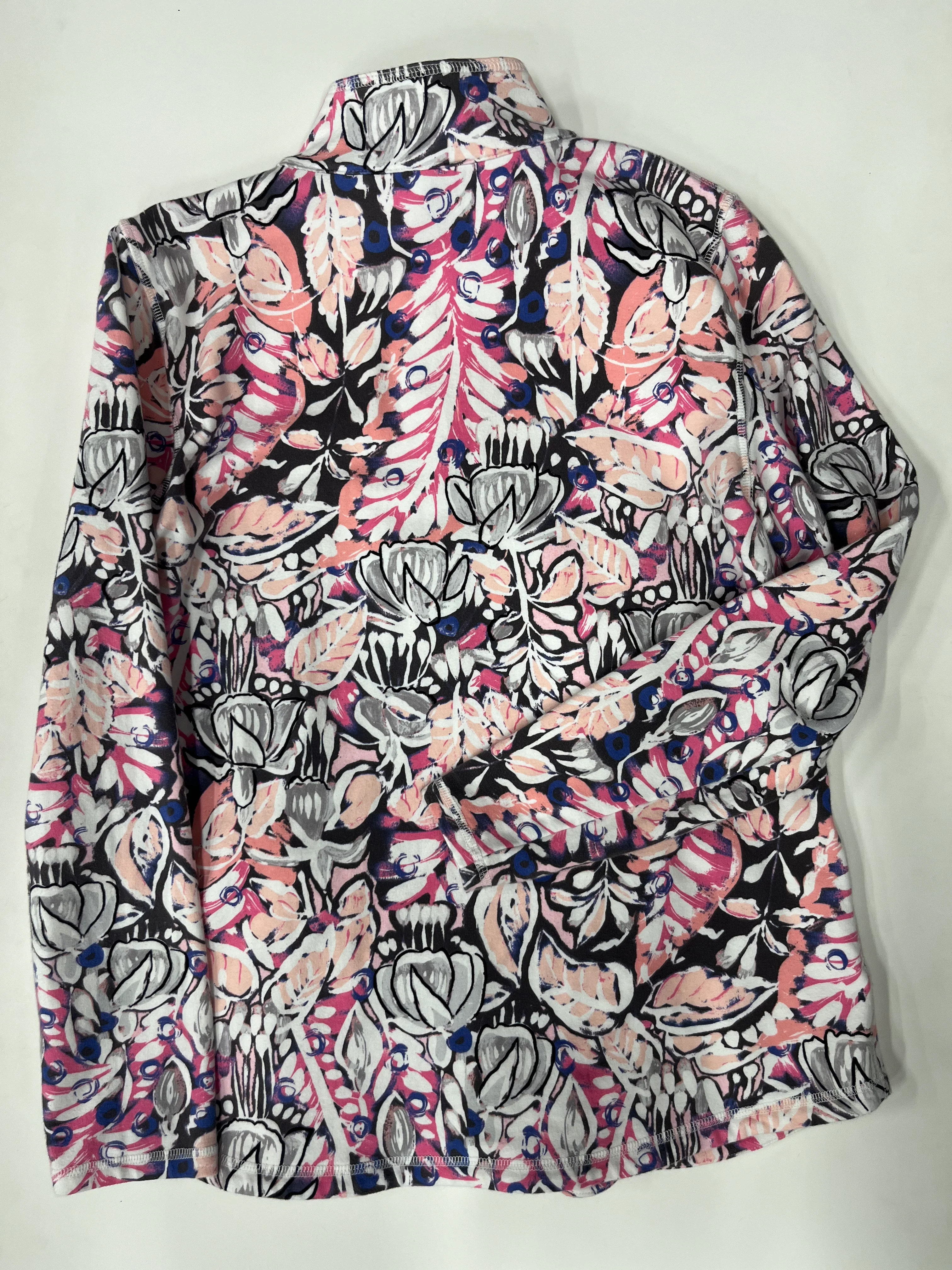 Talbots Pullover Half Zip Jacket Multi Size M Petite - Image 2