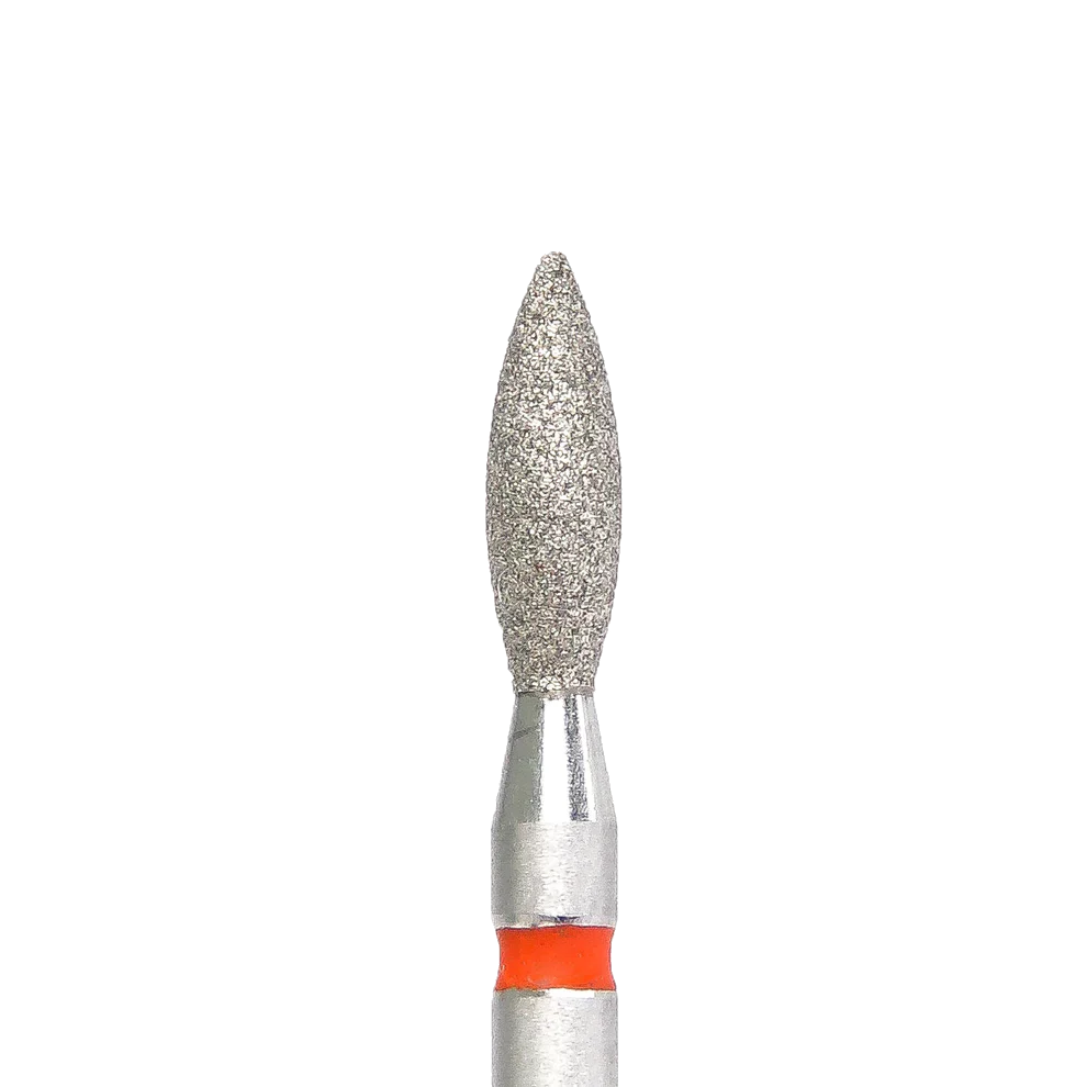 KMIZ - Diamond Nail Drill Bit Red Flame 2.5-8.0F(#114) - Image 1
