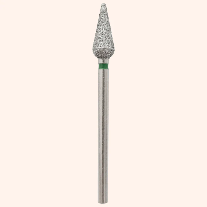 KMIZ - Diamond Nail Drill Bit Green Drop 5.0-12C (#148) - Image 2