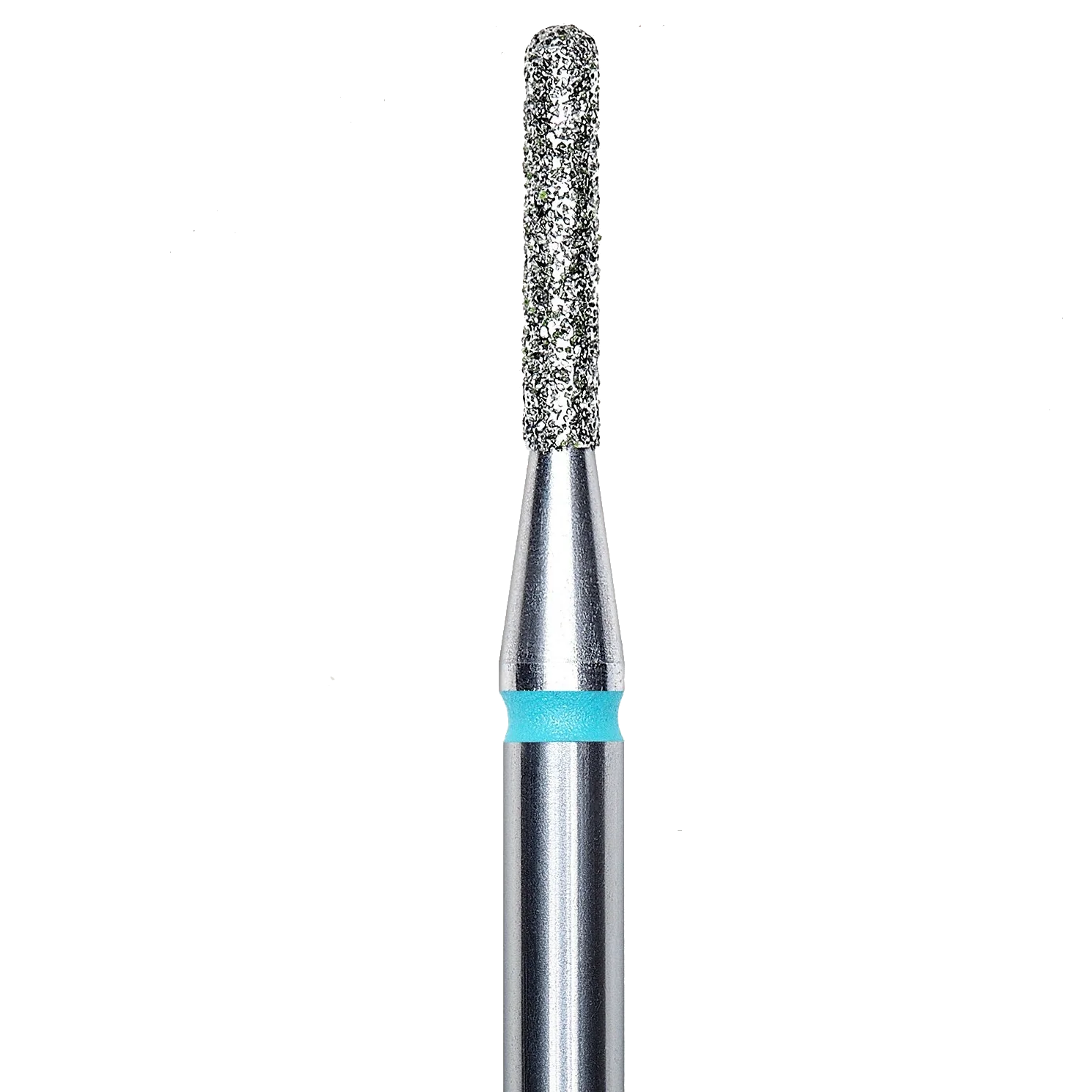 DIAMOND NAIL DRILL BIT, ROUNDED "CYLINDER", BLUE, HEAD DIAMETER 1.4/8MM (FA30B014/8) - STALEKS™ - Image 2