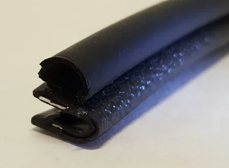 Door Seal, with Bulb in “A” Position - Sold By The Foot - Image 1