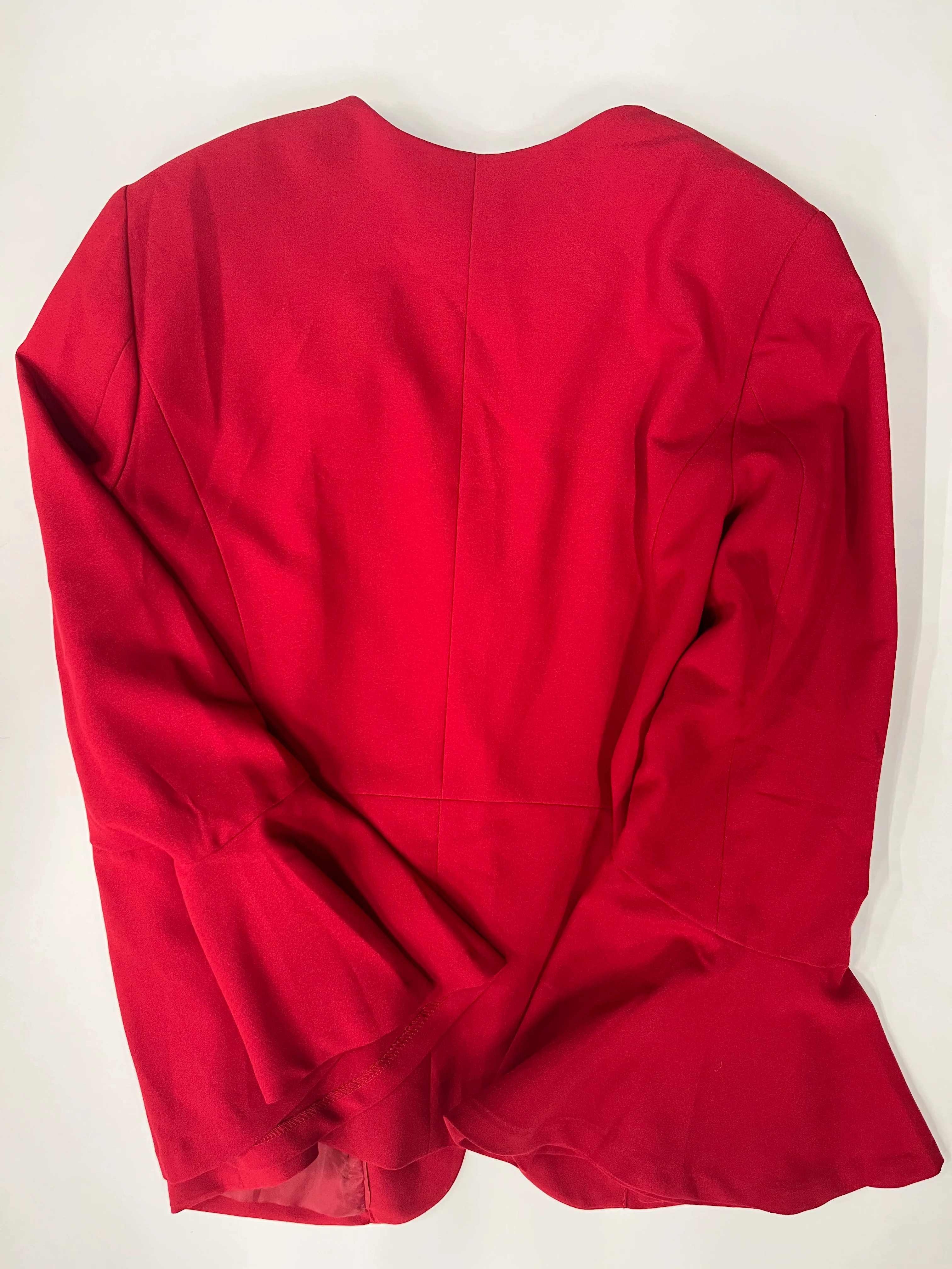 Worthington Open Blazer Jacket Red Size L - Image 2