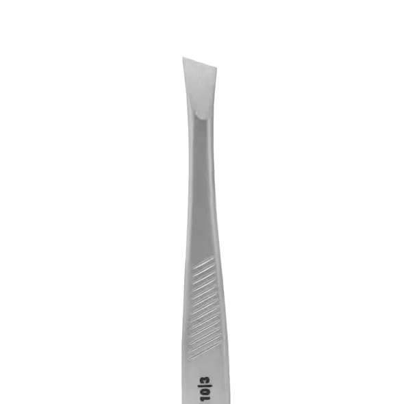 STALEKS CLASSIC 10 TYPE 3 EYEBROW TWEEZERS (WIDE STRAIGHT) TC-10/3 - STALEKS™ - Image 3
