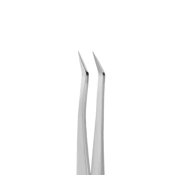 STALEKS PRO EXPERT 40 TYPE 13 PROFESSIONAL EYELASH TWEEZERS CURVED L-SHAPED, 40' TE-40/13 - STALEKS™ - Image 3