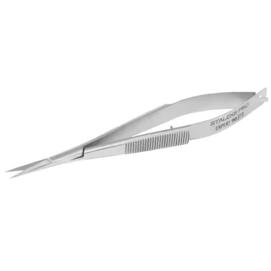 STALEKS PRO EXPERT 90 TYPE 2 PROFESSIONAL MICRO EYEBROW SCISSORS BLADE WIDTH 15 MM SE-90/2- STALEKS™ - Image 2