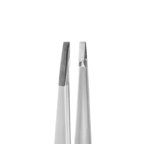 STALEKS PRO EXPERT 10 TYPE 2 EYEBROW TWEEZERS STRAIGHT TE-10/2 - STALEKS™ - Image 3