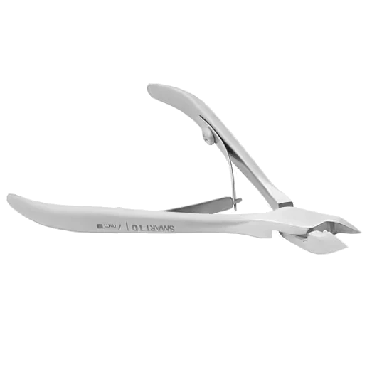 STALEKS Pro Smart 10 Cuticle Nippers Full Jaw 0.27 Inch 7 mm Ns-10-7 - Image 2