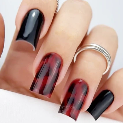 TOUCH Vitrage Gel Polish #01 Elixir, 9ml Stained Glass Gel Polish - Image 3