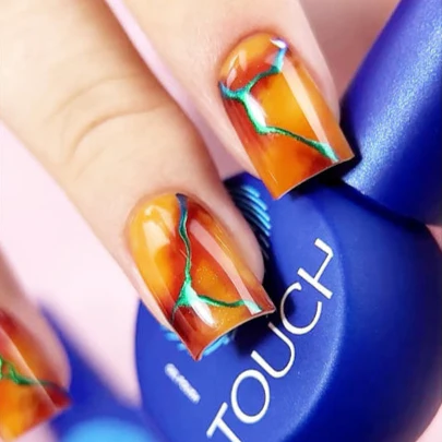 TOUCH Vitrage Gel Polish #02 Fenix, 9ml - Image 3