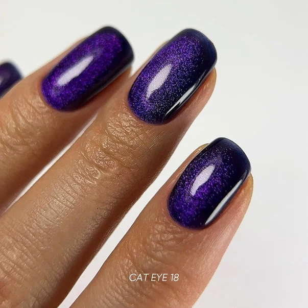 DARK gel polish Cat Eye #18, 6ml - Image 2