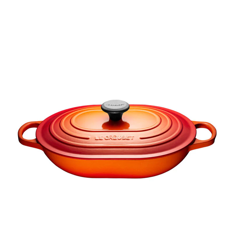 Oblong Casserole, Flame Enameled Cast Iron - Image 1