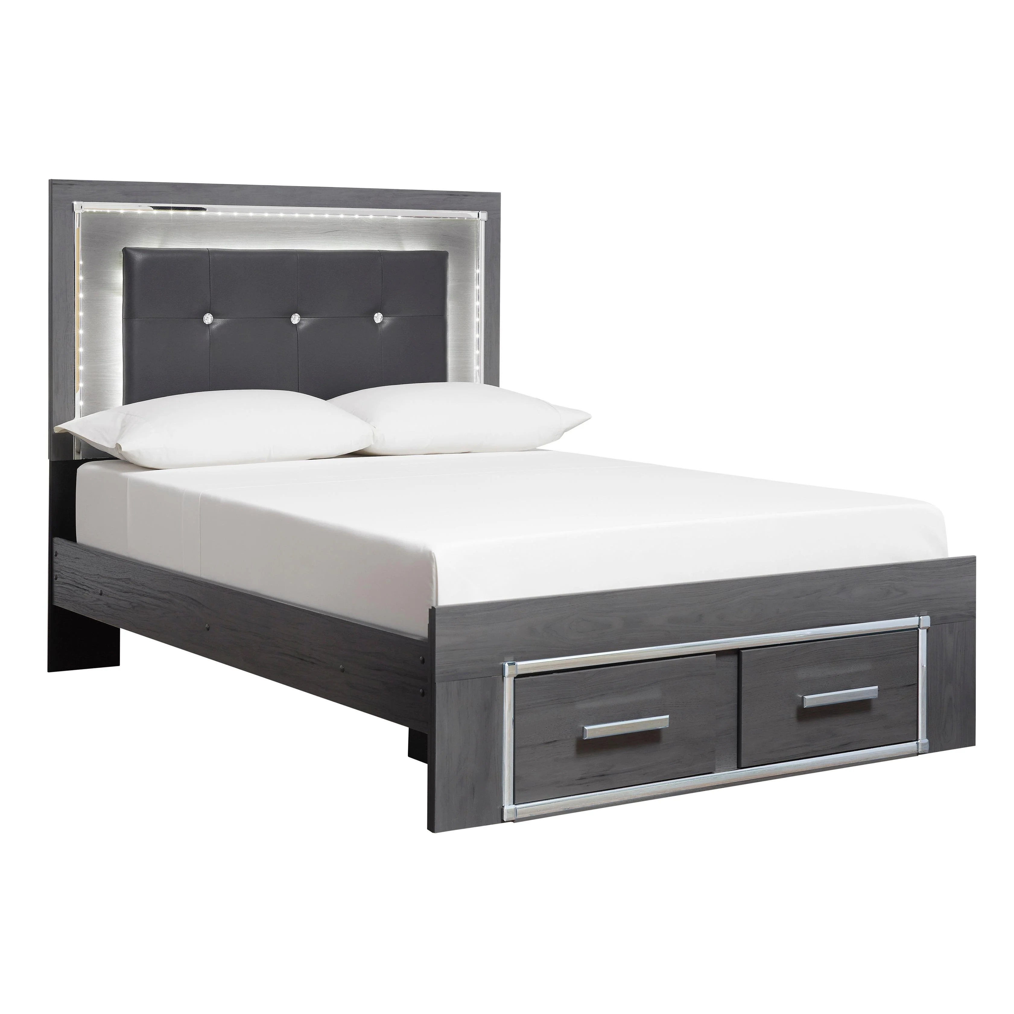 Signature Design by Ashley Lodanna B214B23 6 pc Full Panel Bedroom Set - Image 2