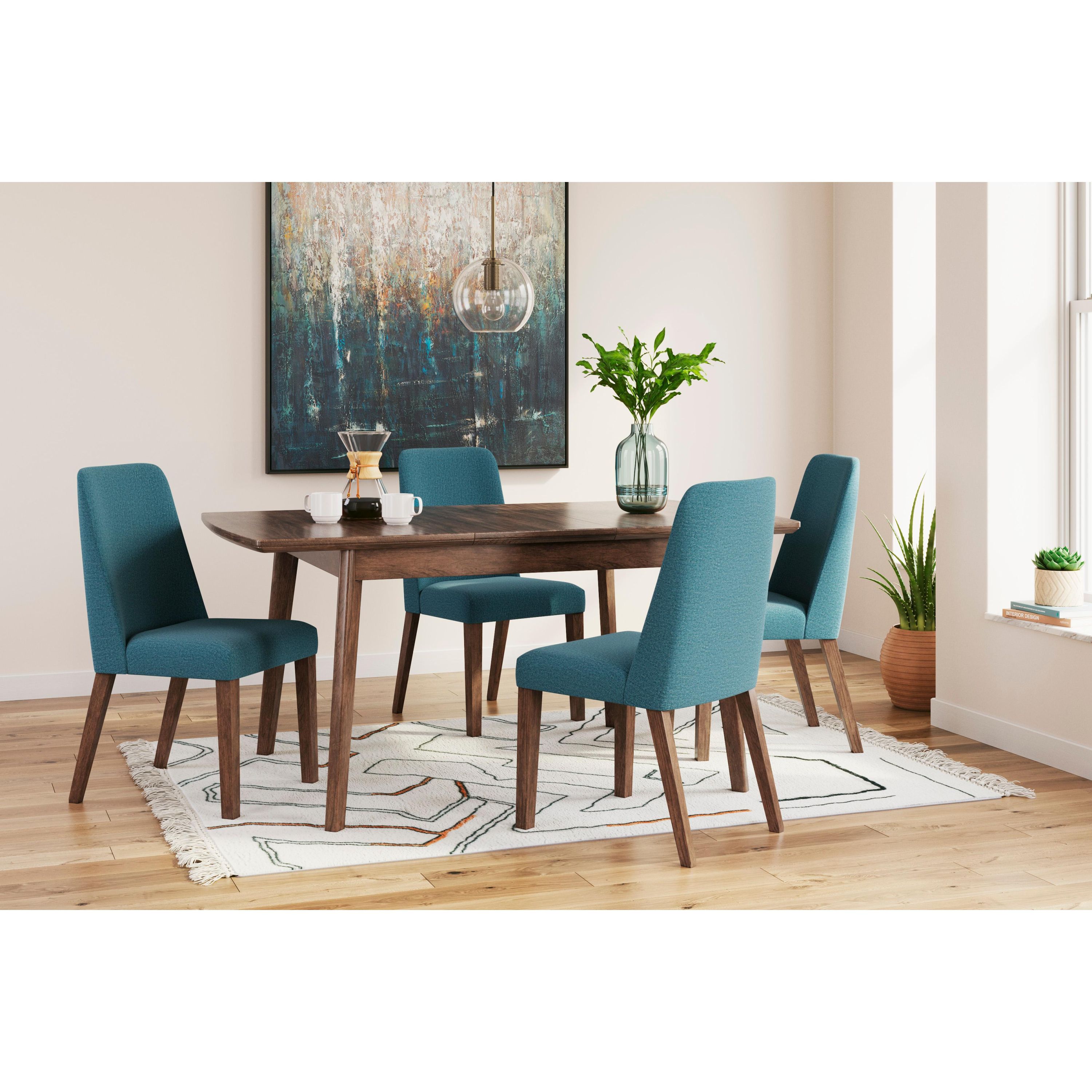 Signature Design by Ashley Lyncott D615D17 7 pc Dining Set - Image 1
