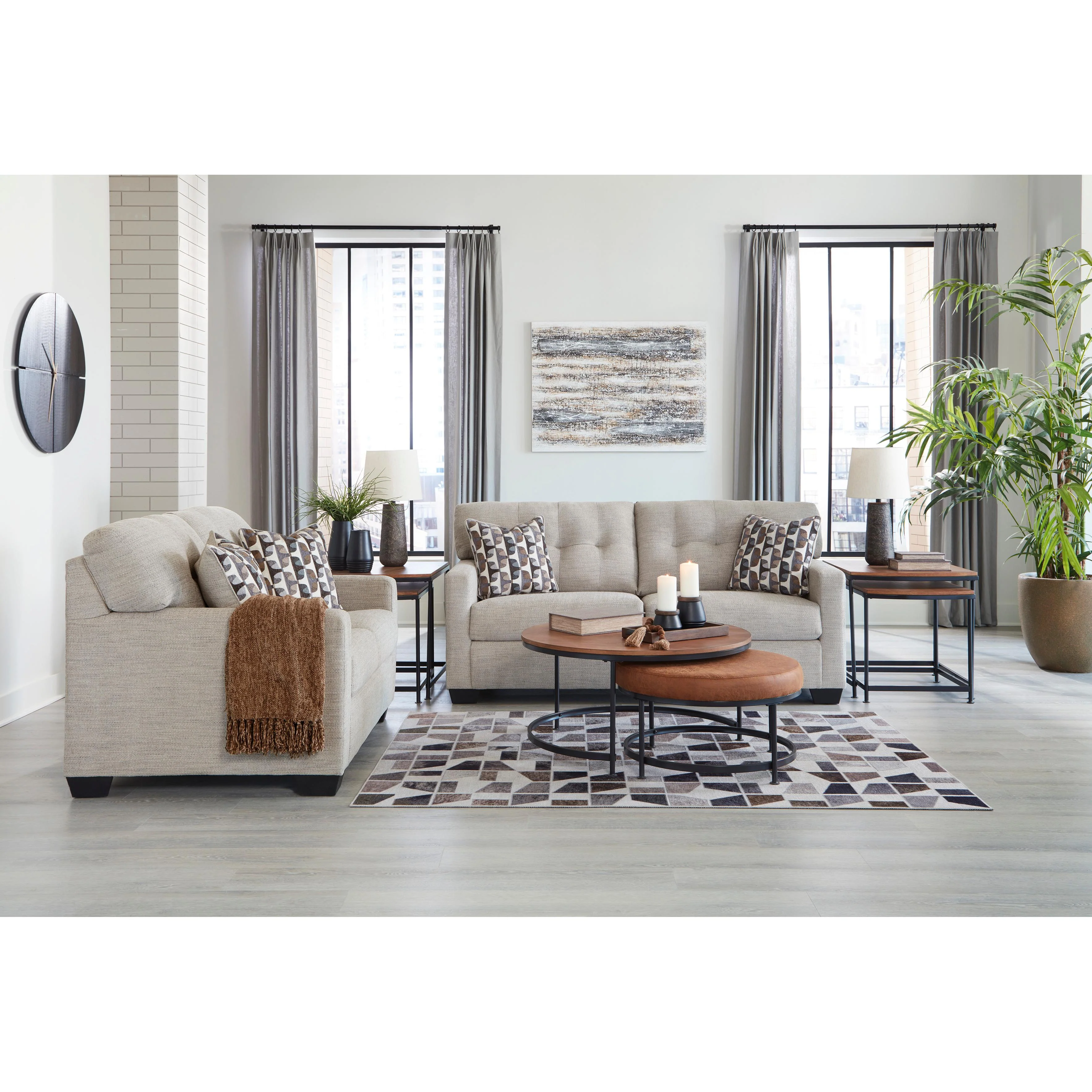 Signature Design by Ashley Mahoney 31004U1 2 pc Living Room Set - Image 1