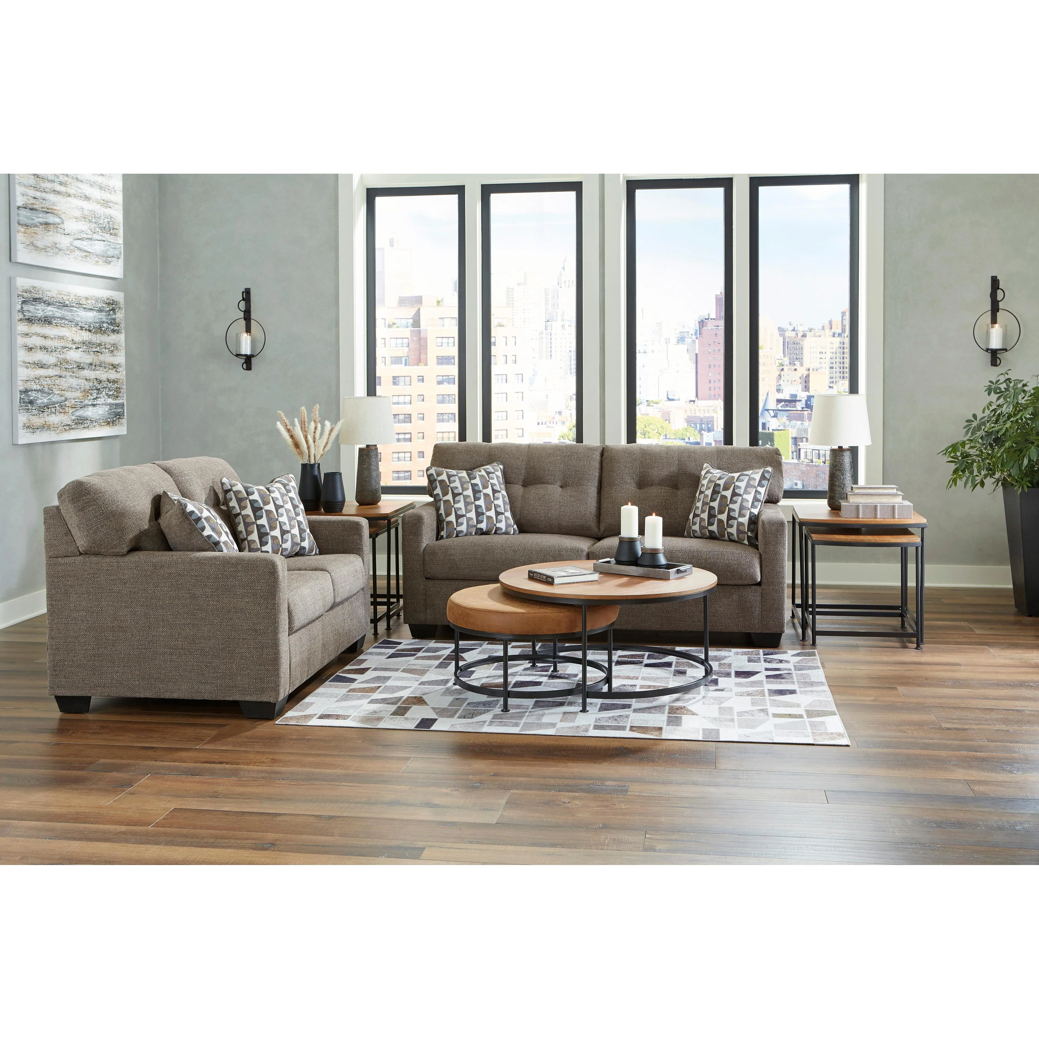 Signature Design by Ashley Mahoney 31005U1 2 pc Living Room Set - Image 1