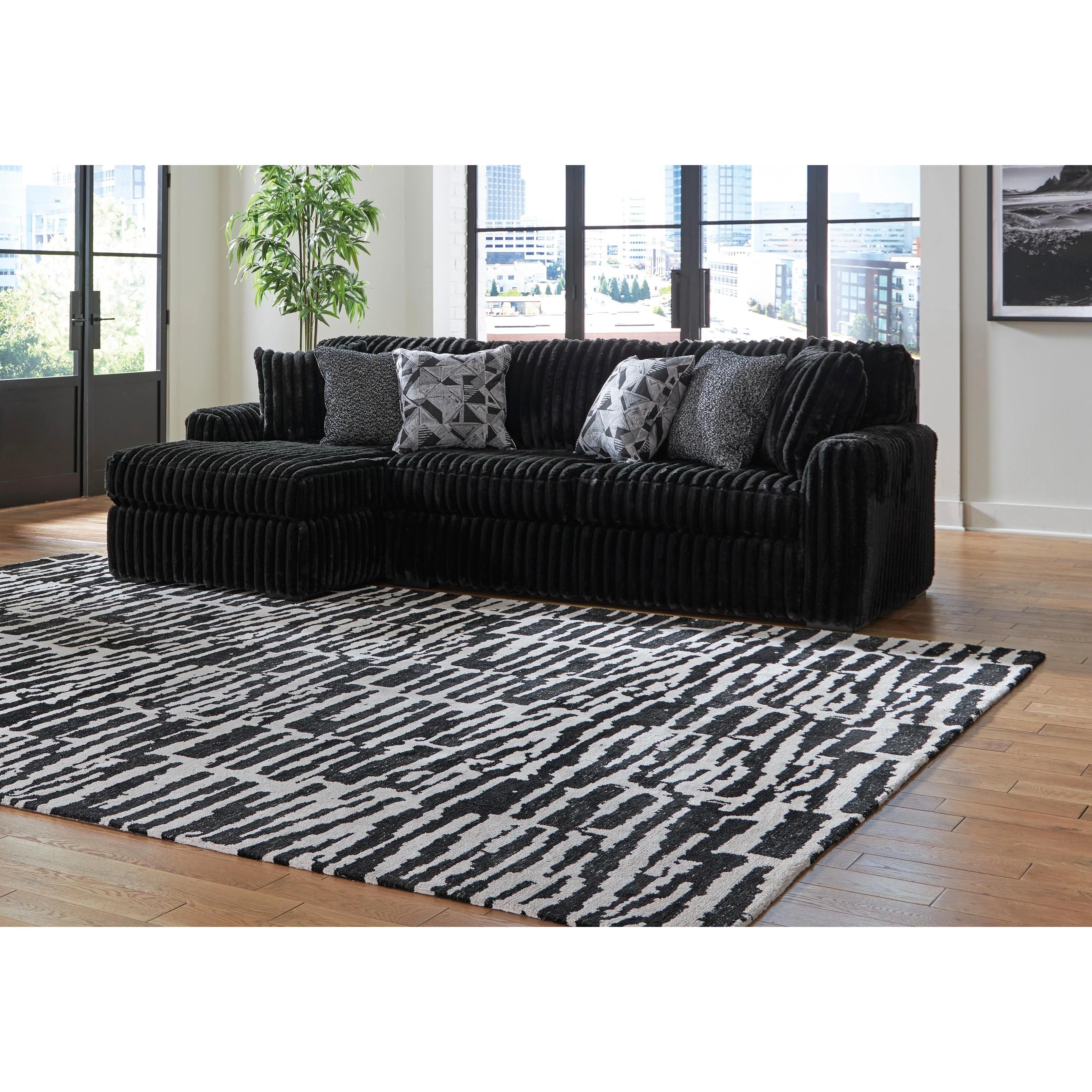 Signature Design by Ashley Midnight-Madness 98103 3 pc Living Room Set - Image 2