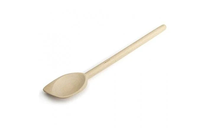 Slanted Wood Spoon - Image 1
