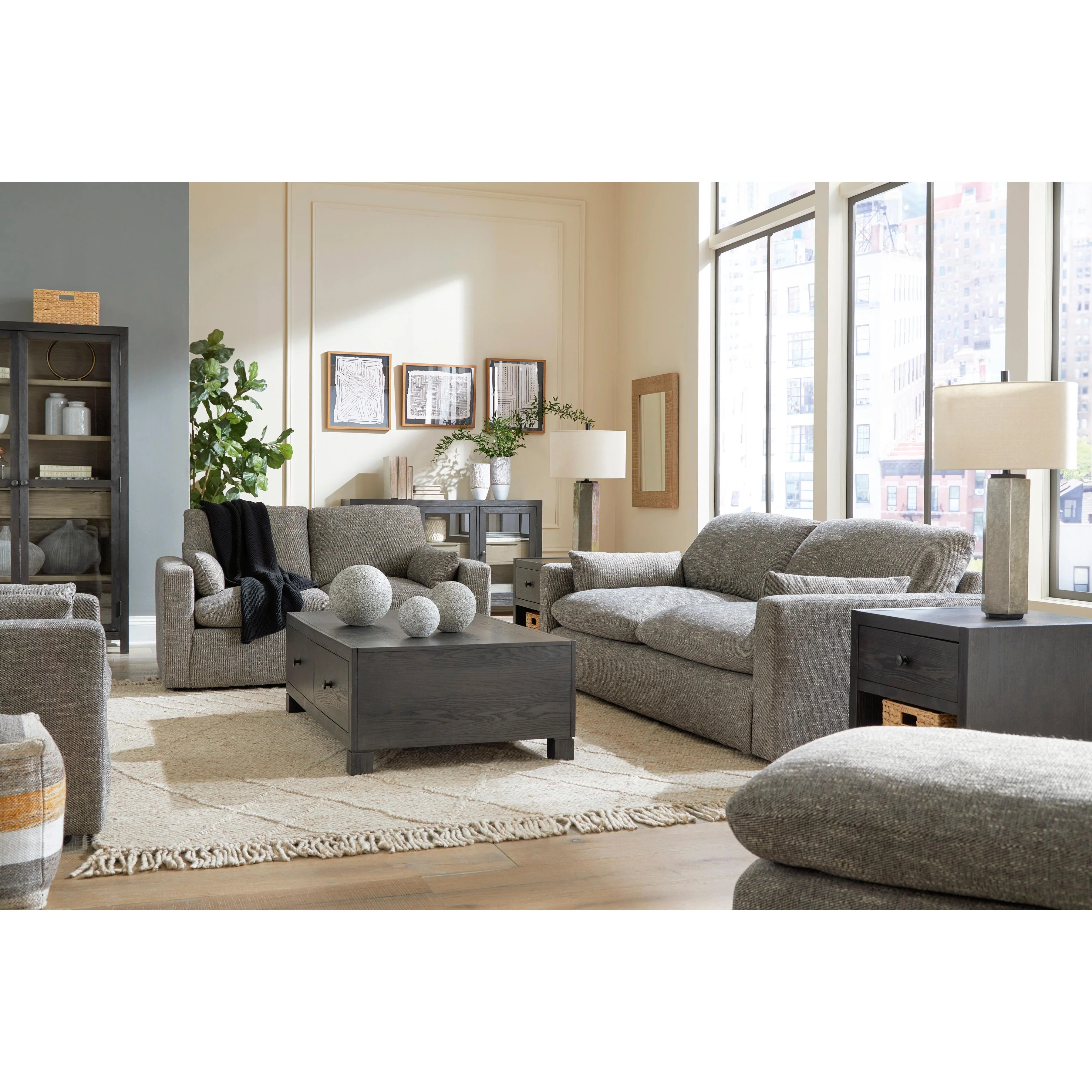 Benchcraft Dramatic 11702U3 4 pc Living Room Set - Image 2