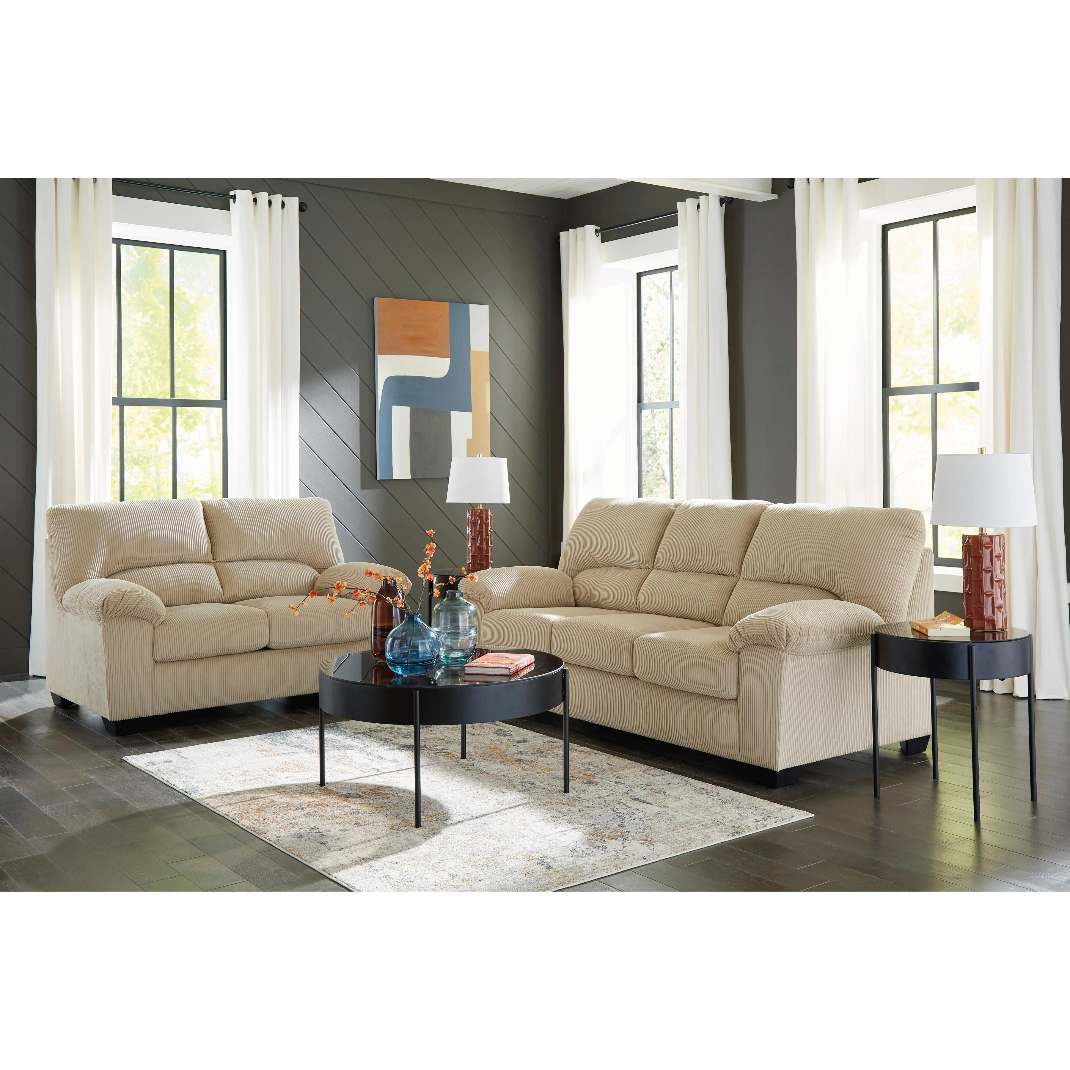 Signature Design by Ashley SimpleJoy 24203U1 2 pc Living Room Set - Image 1