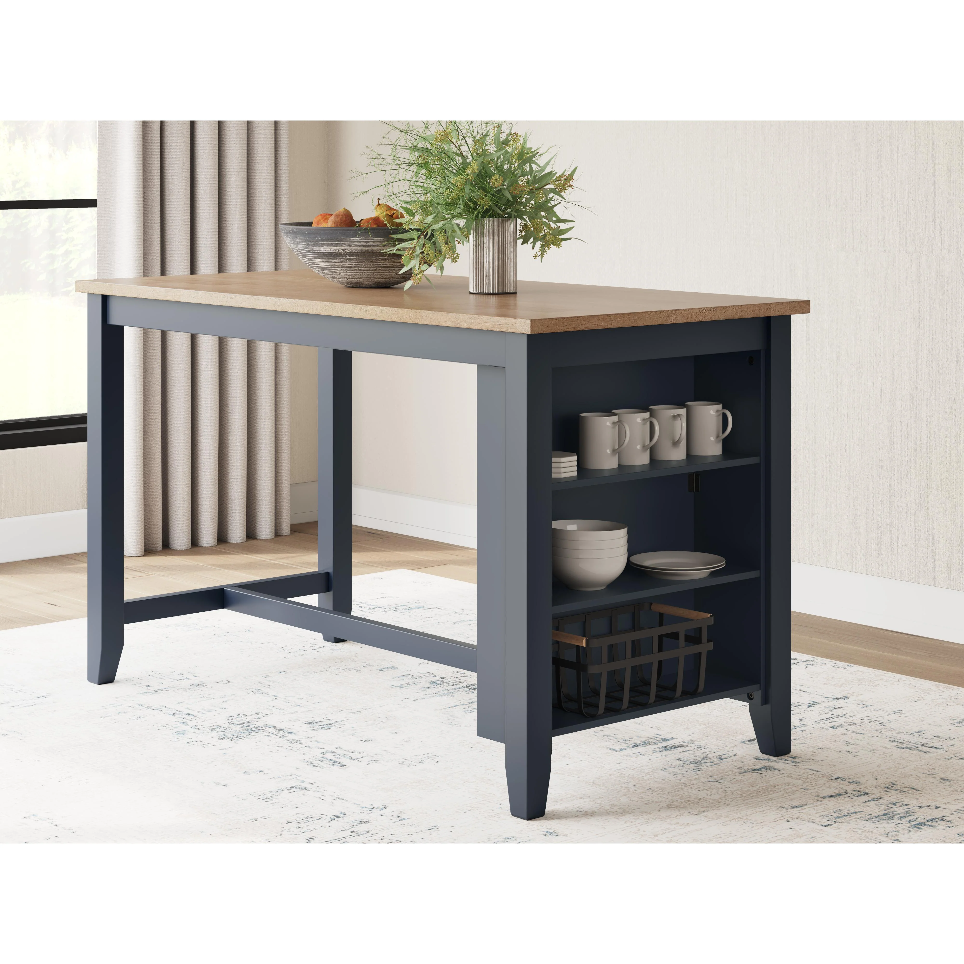 Signature Design by Ashley Gesthaven D399D2 5 pc Counter Height Dining Set - Image 2