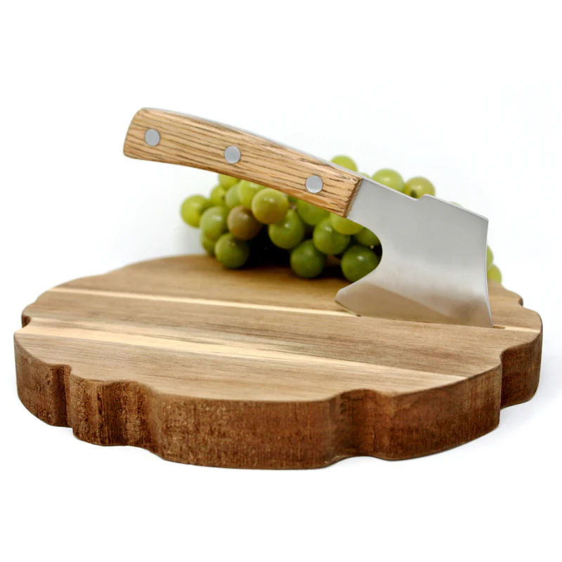 Cheese Platter with Cleaver - Image 1