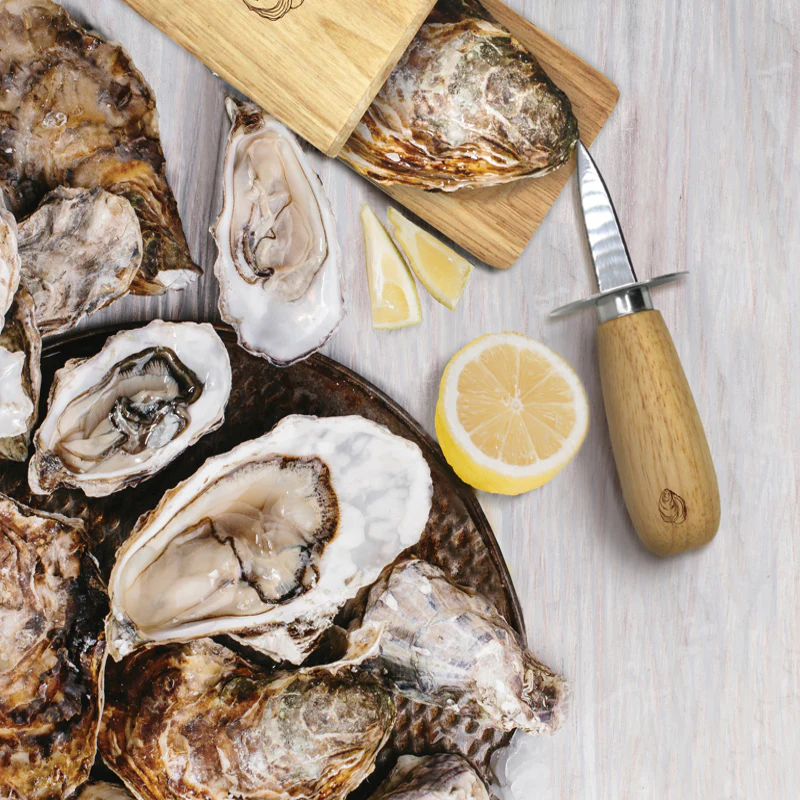 Oyster Board & Knife - Image 2
