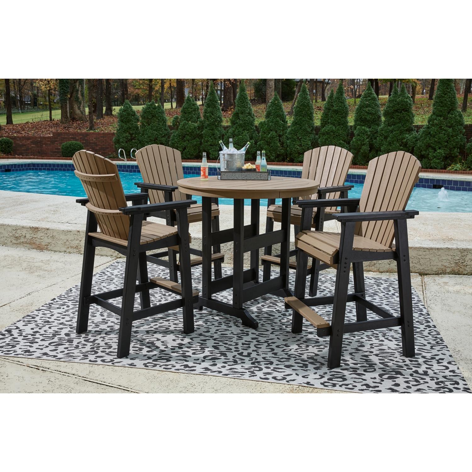 Signature Design by Ashley Fairen Trail P211B2 3-piece Outdoor Dining Set
