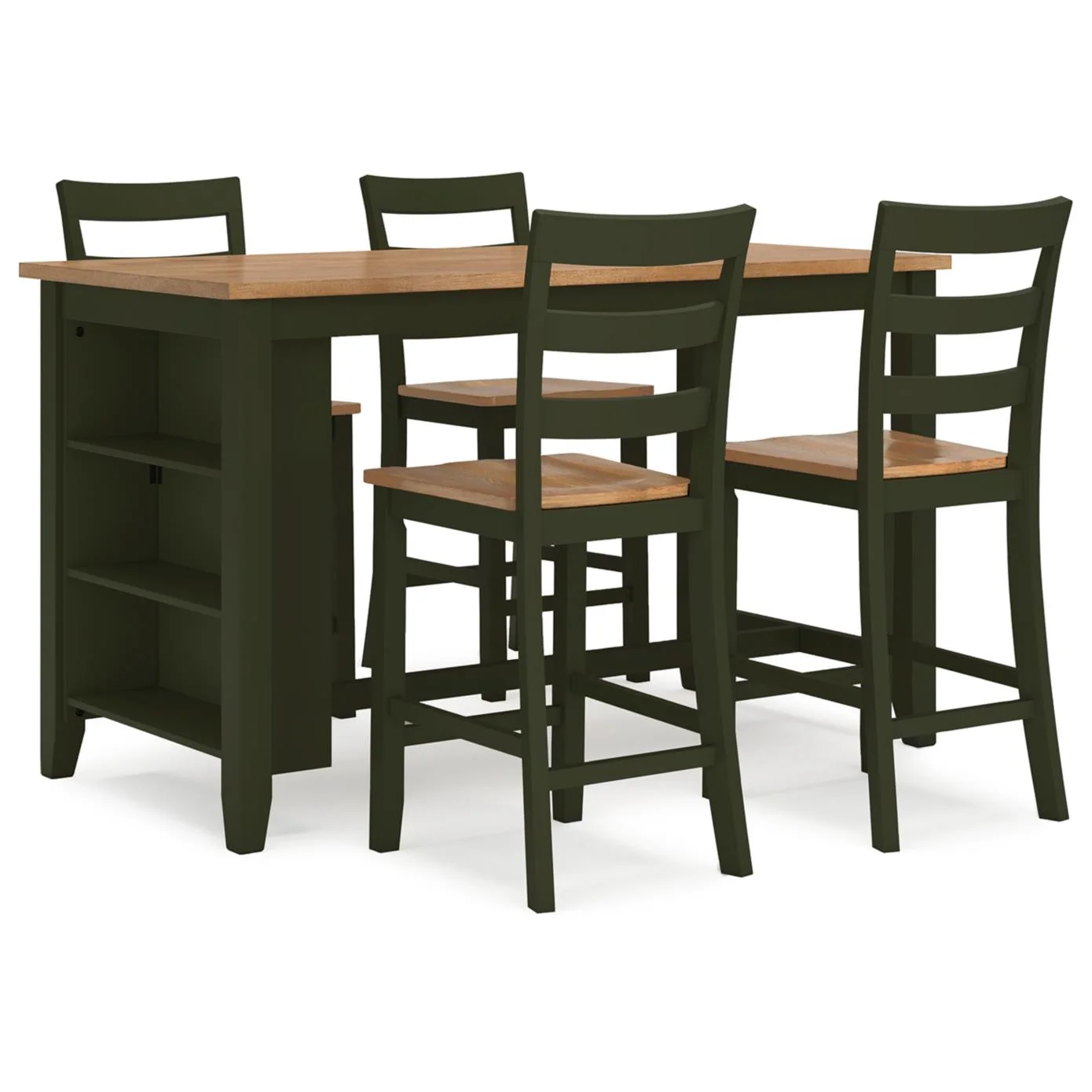 Signature Design by Ashley Gesthaven D401D2 5 pc Counter Height Dining Set
