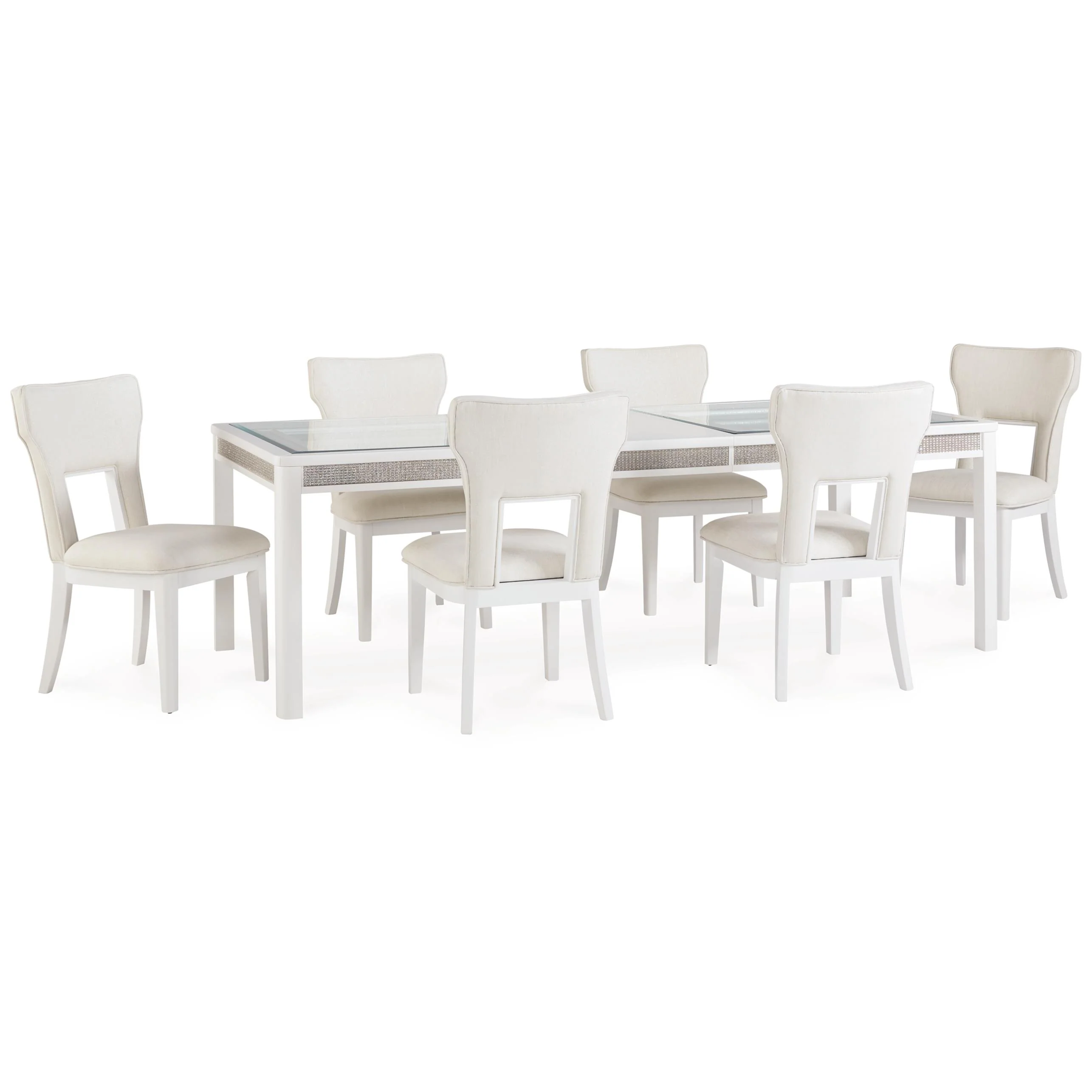 Signature Design by Ashley Chalanna D822D2 7 pc Dining Set - Image 2