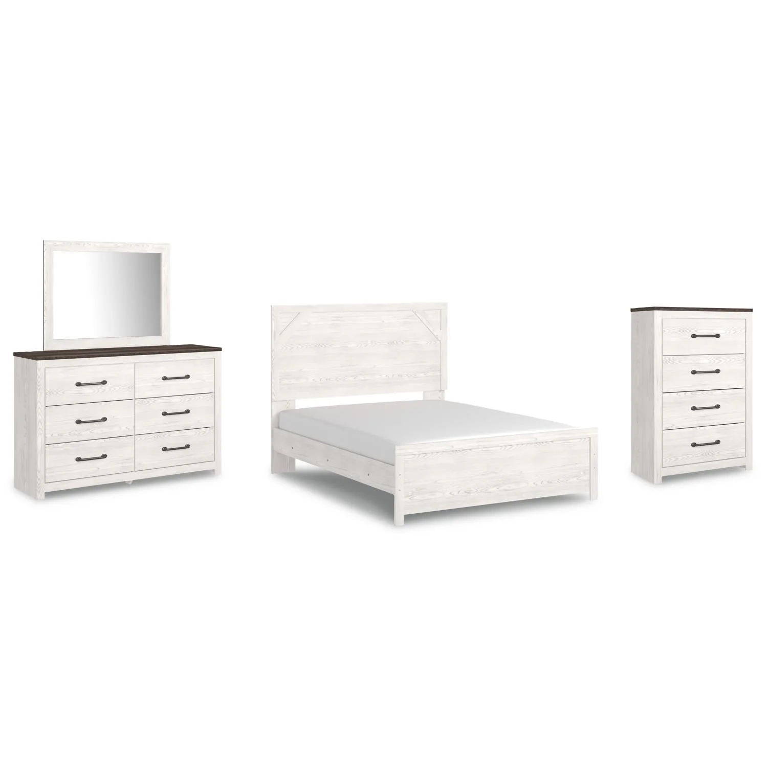 Signature Design by Ashley Gerridan B1190B18 6 pc Queen Panel Bedroom Set - Image 1