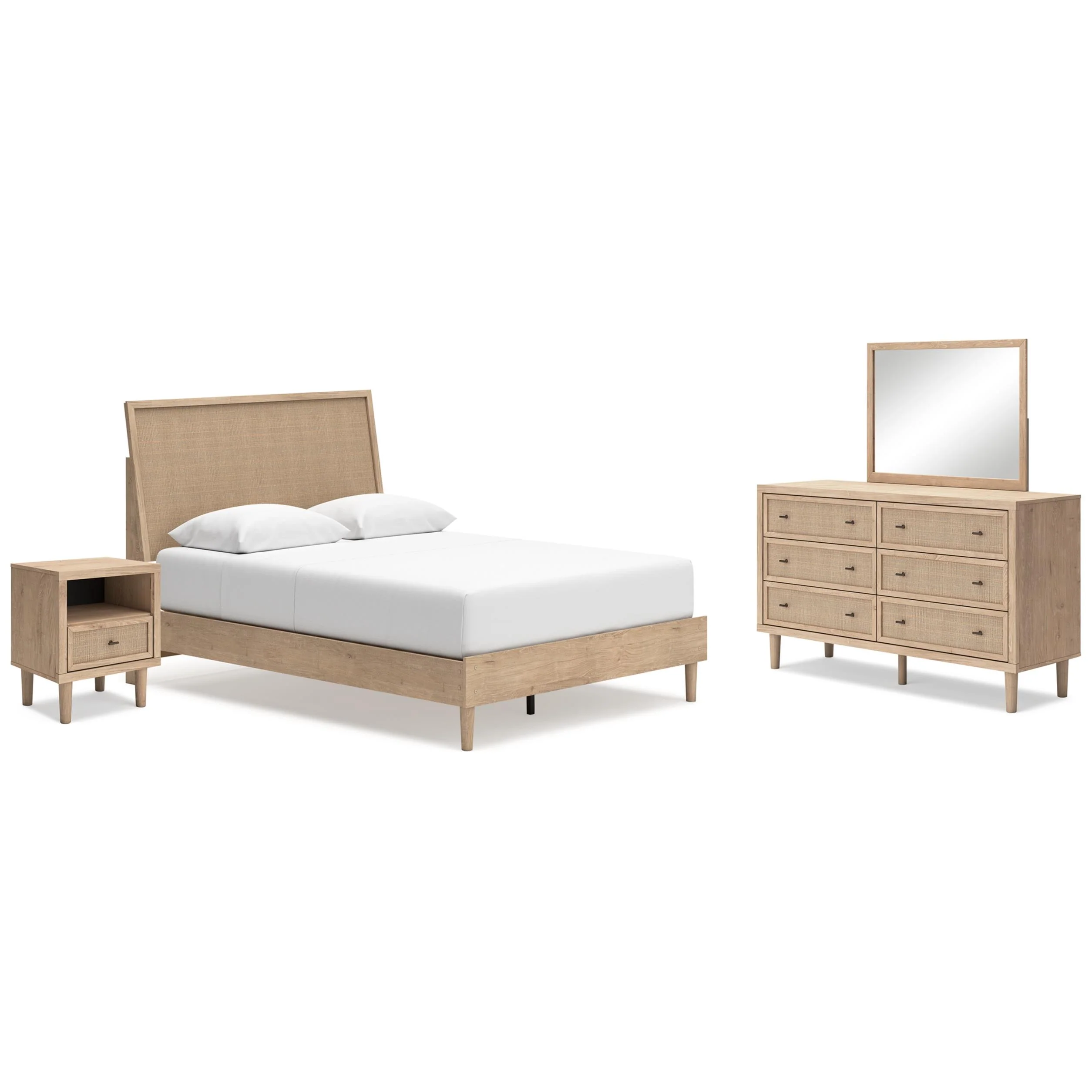 Signature Design by Ashley Cielden B1199B16 6 pc Queen Panel Bedroom Set