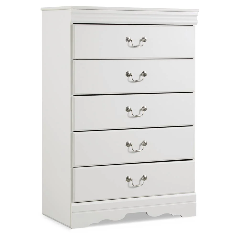 Signature Design by Ashley Anarasia B129B21 6 pc Twin Sleigh Bedroom Set - Image 3
