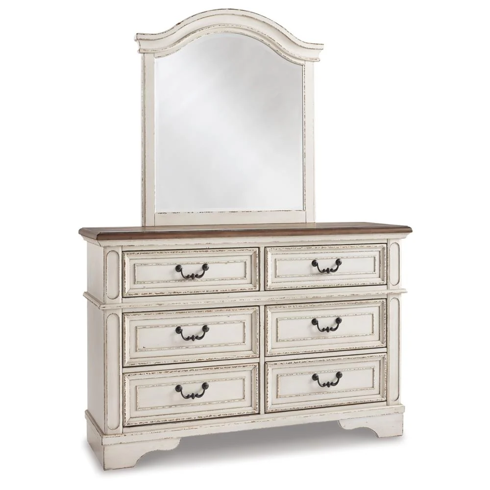 Signature Design by Ashley Realyn B743B40 6 pc Full Panel Bedroom Set - Image 2