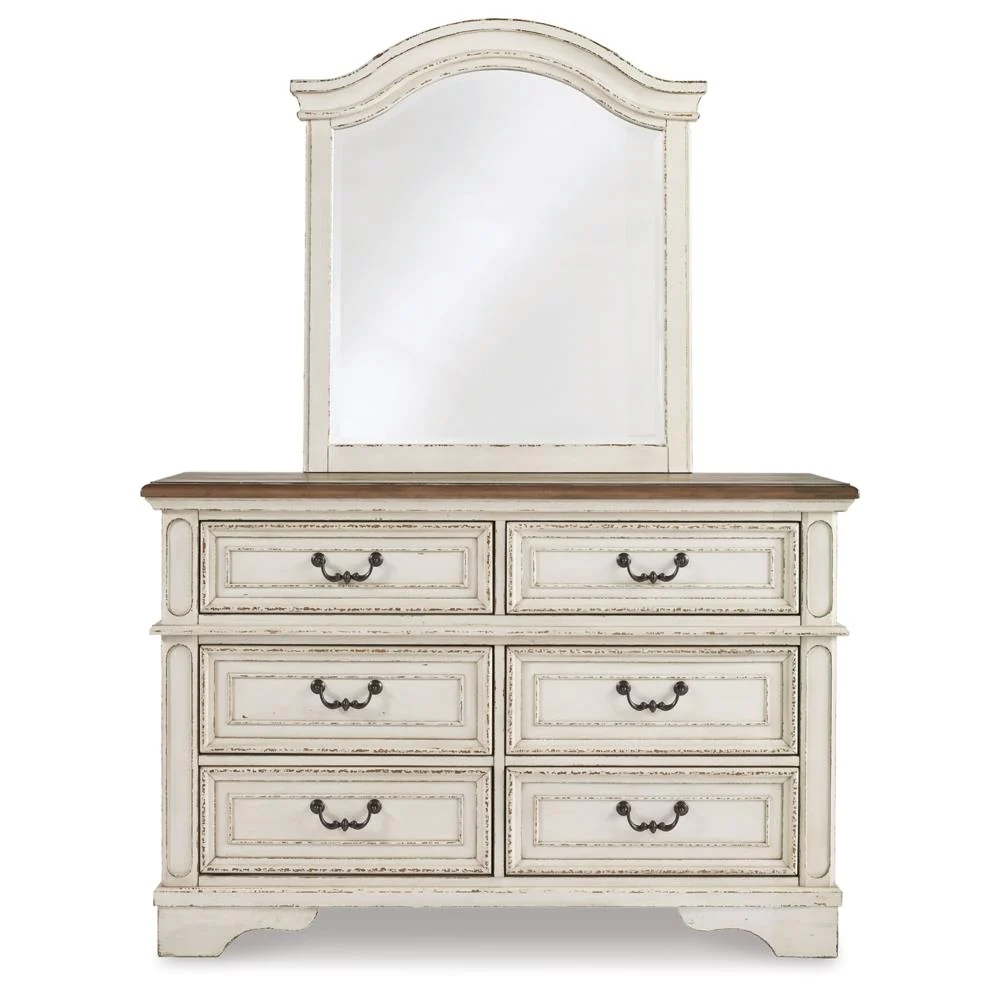 Signature Design by Ashley Realyn B743B40 6 pc Full Panel Bedroom Set - Image 3