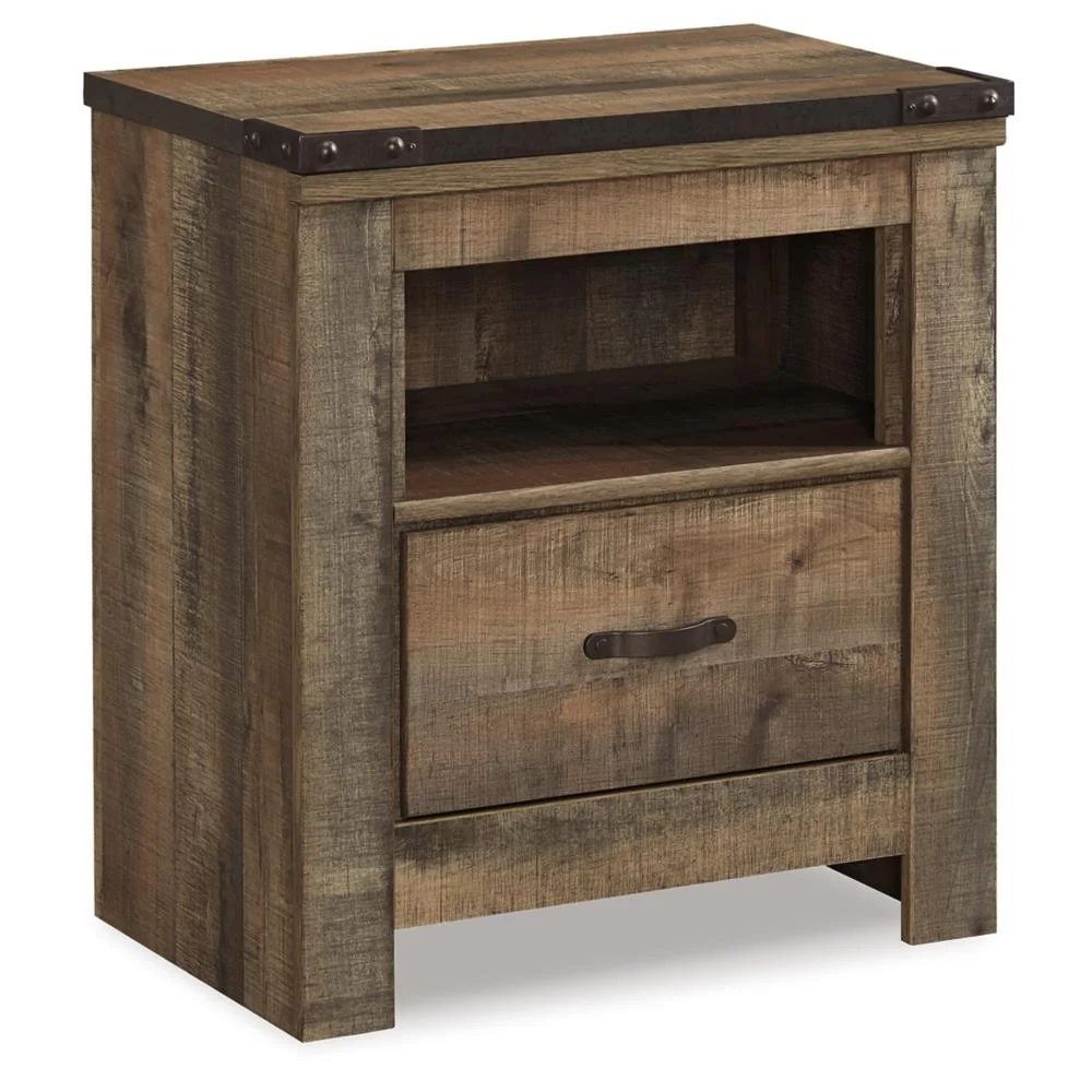 Signature Design by Ashley Trinell B446B78 6 pc Full Panel Bedroom Set - Image 3