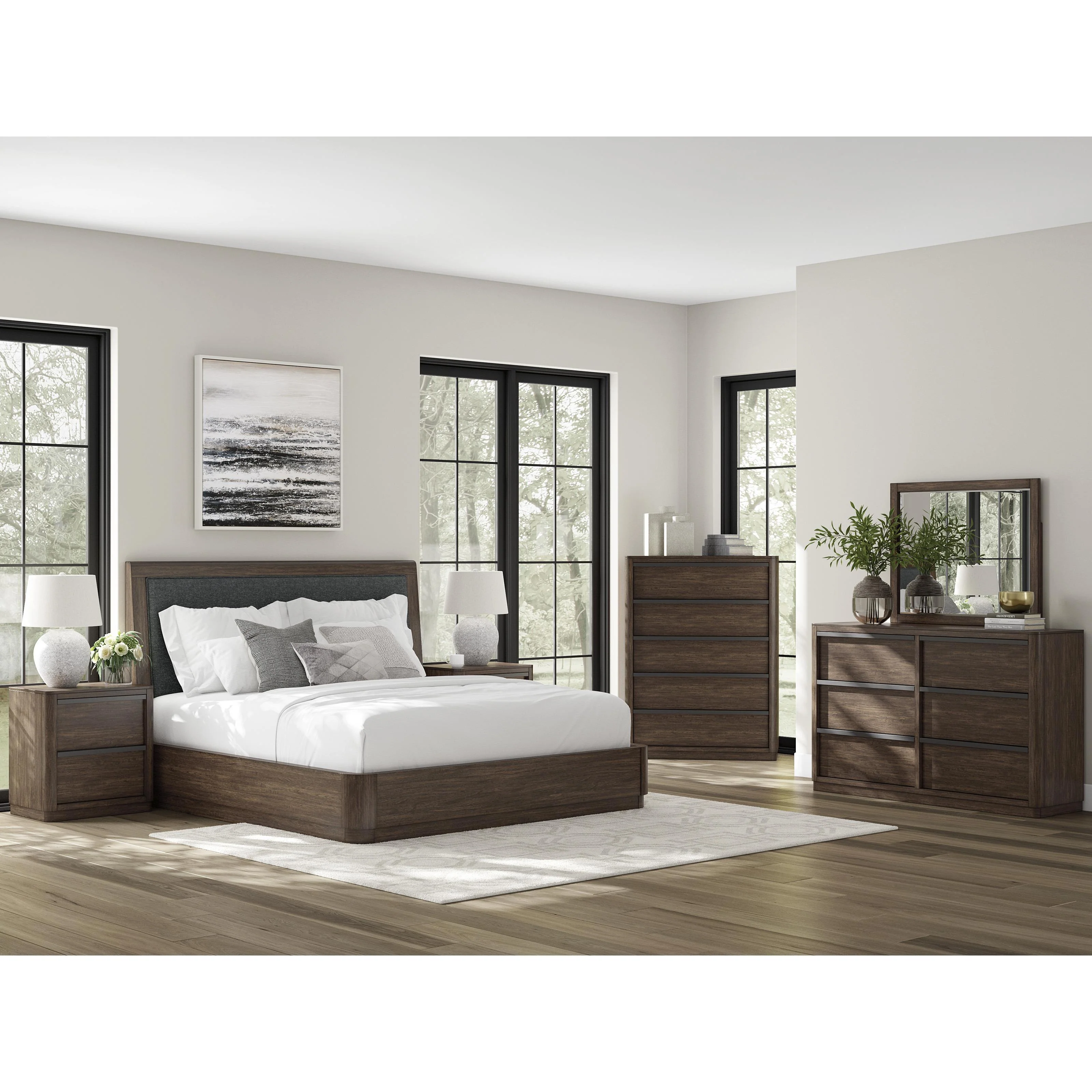 Signature Design by Ashley Dilenno PCB857 8 pc King Panel Bedroom Set
