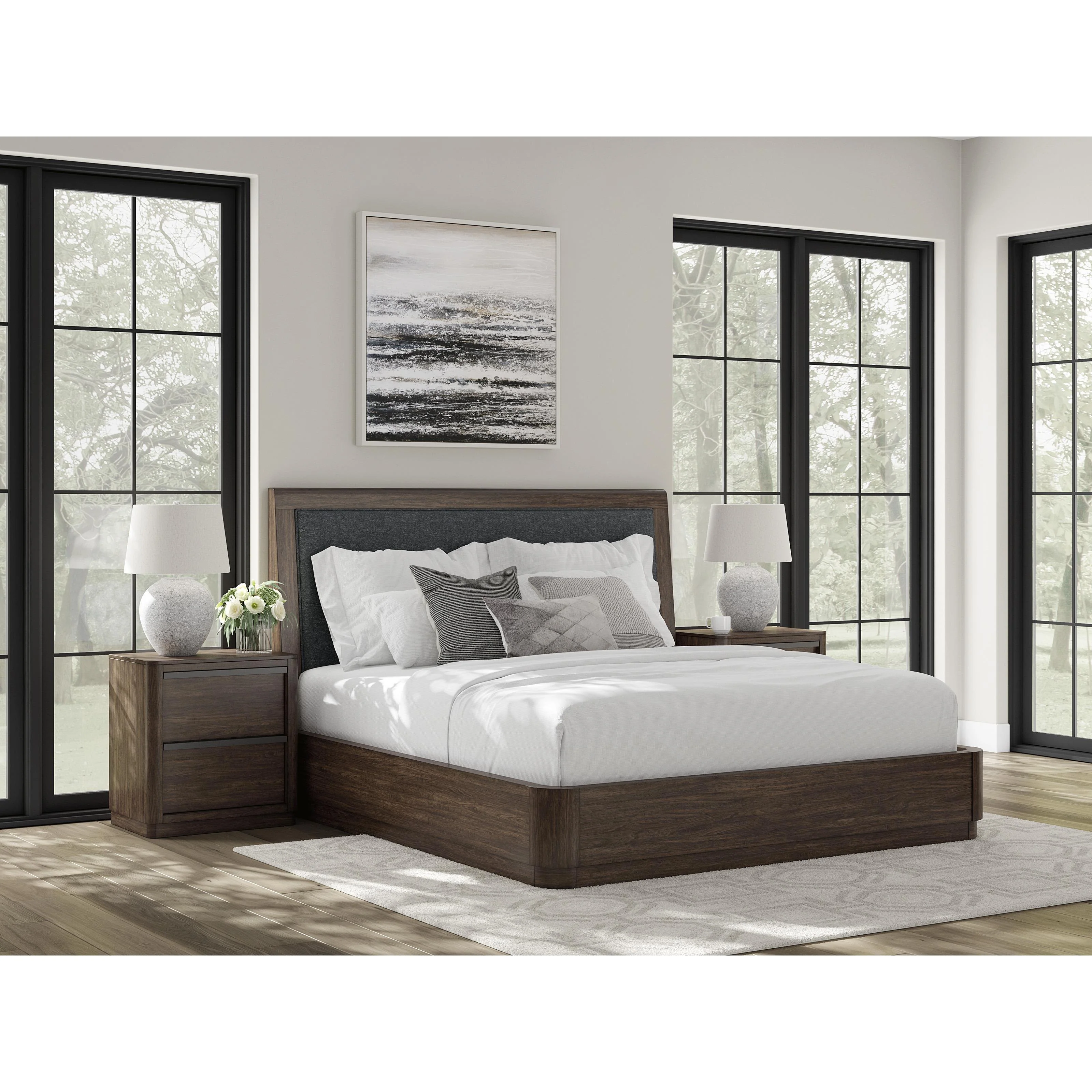Signature Design by Ashley Dilenno PCB857 8 pc King Panel Bedroom Set - Image 2