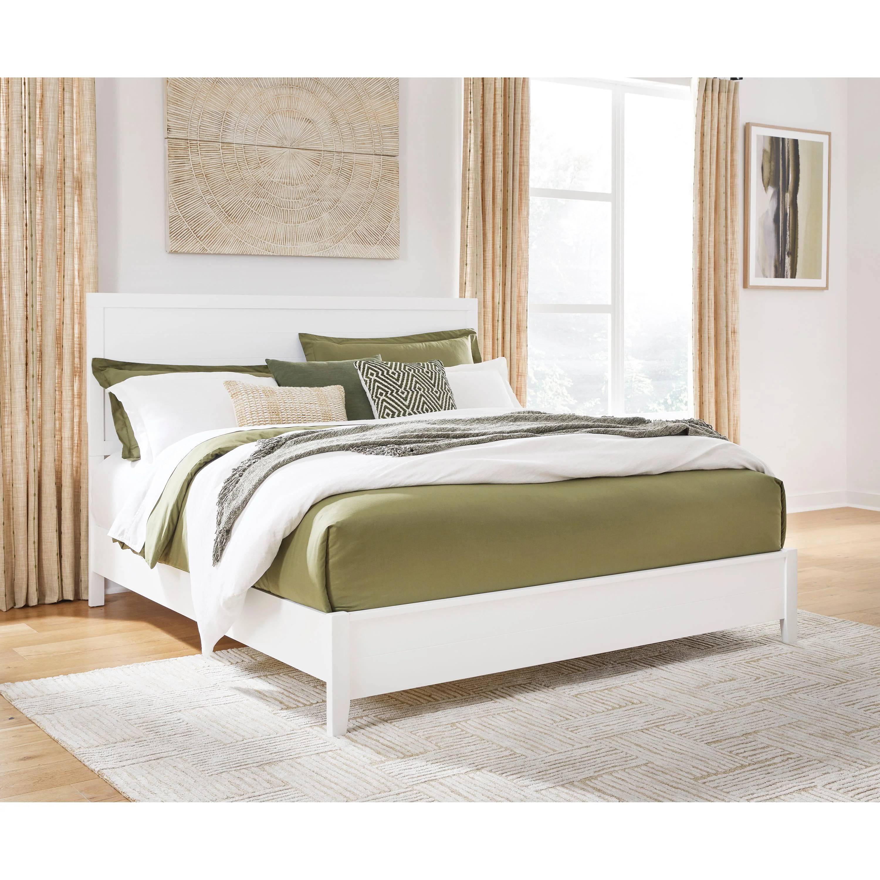 Signature Design by Ashley Binterglen B427B14 6 pc Queen Panel Bedroom Set - Image 2
