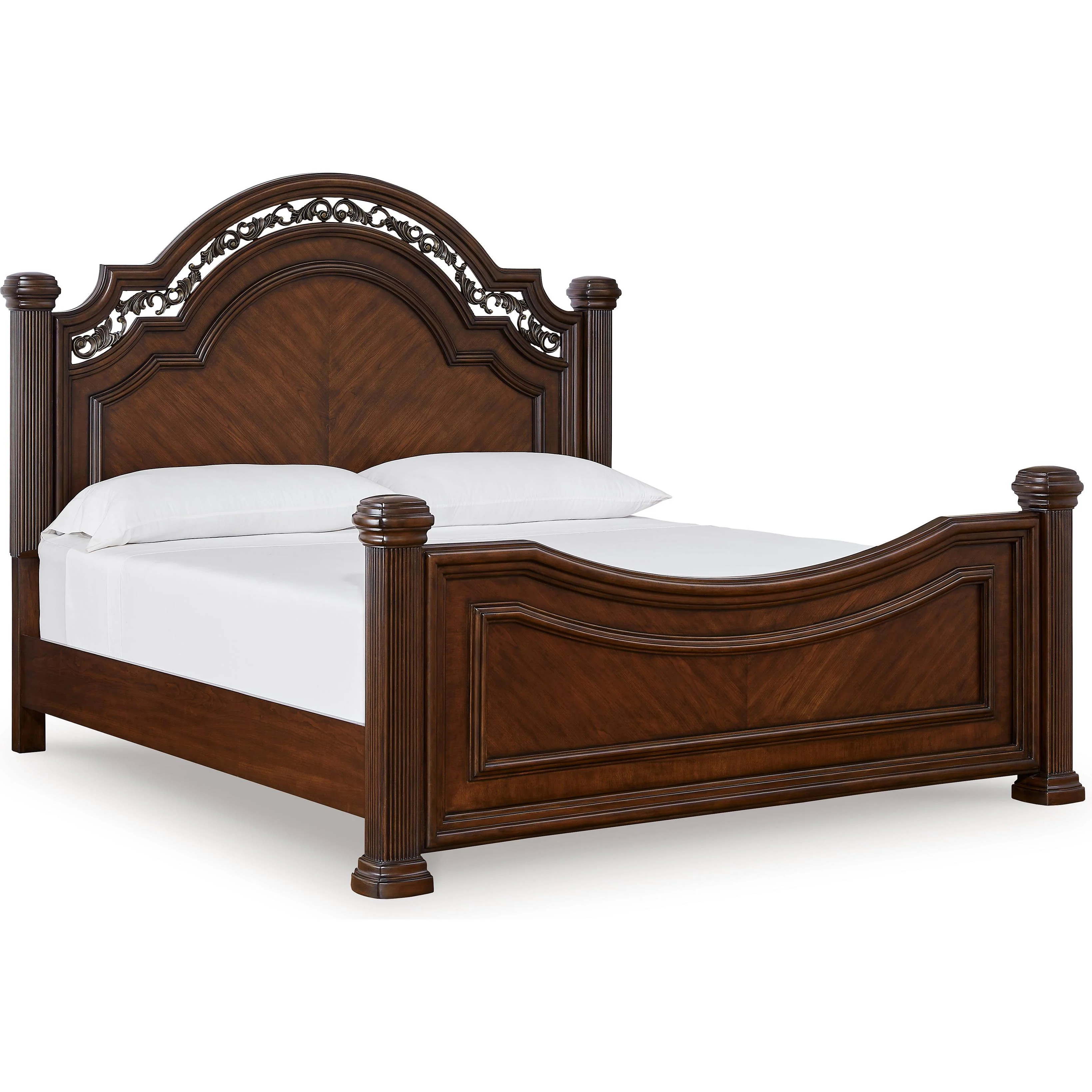 Signature Design by Ashley Lavinton B764B13 6 pc Queen Poster Bedroom Set - Image 2
