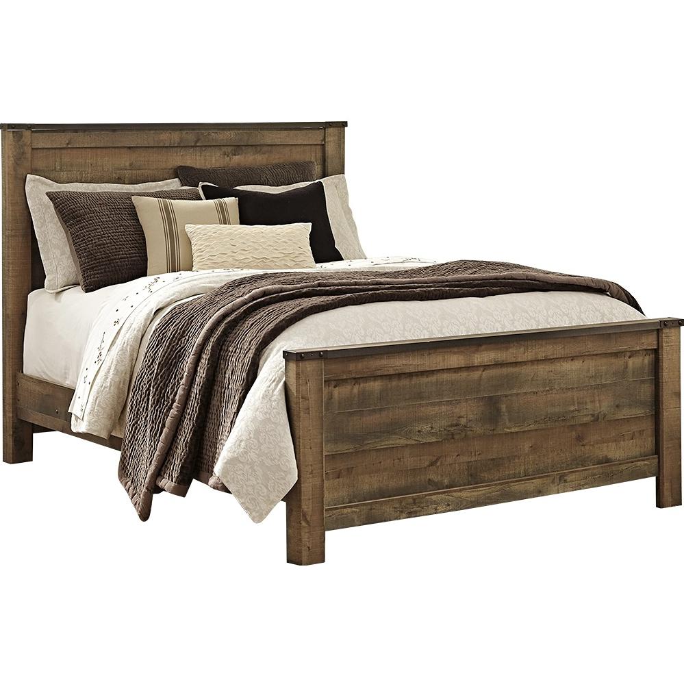 Signature Design by Ashley Trinell B446B88 6 pc Queen Panel Bedroom Set - Image 2